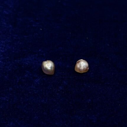 GIA Certified Natural Basra Pearls 2.56 ct(2.79 ratti), and 2.58 ct(2.81 ratti)