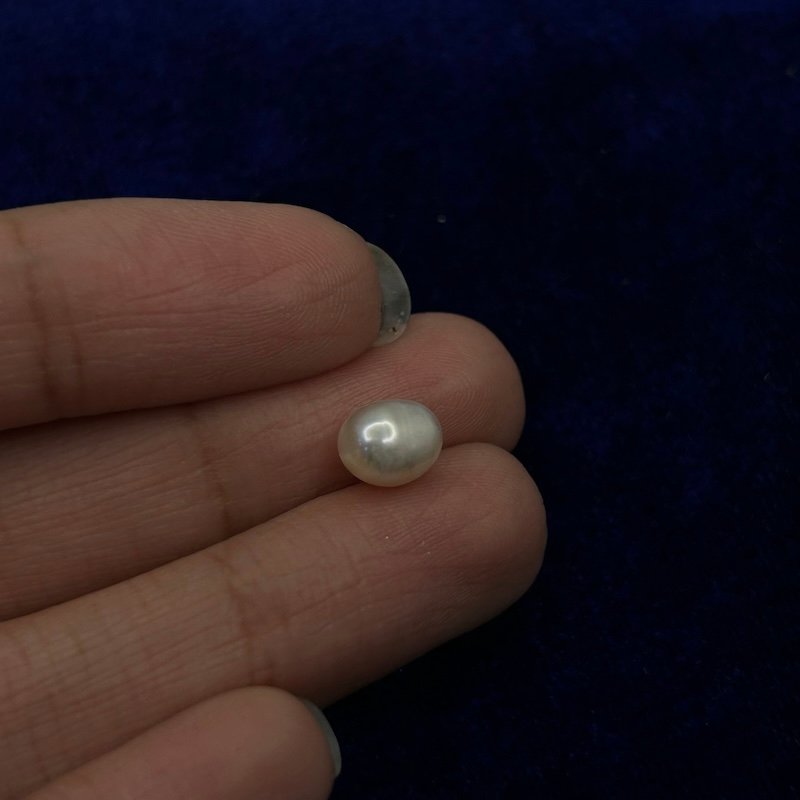 GIA Certified Natural Basra Pearl 2.10 Ct (2.30 Ratti) - Image 3