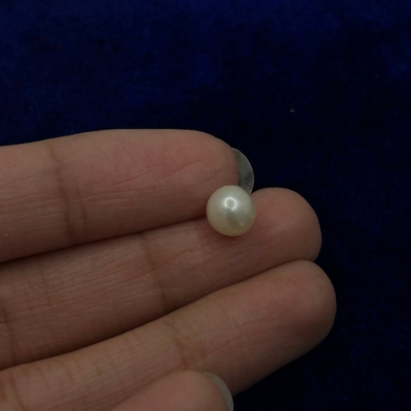 GIA Certified Natural Basra Pearl 2.23 Ct (2.43 Ratti) - Image 3